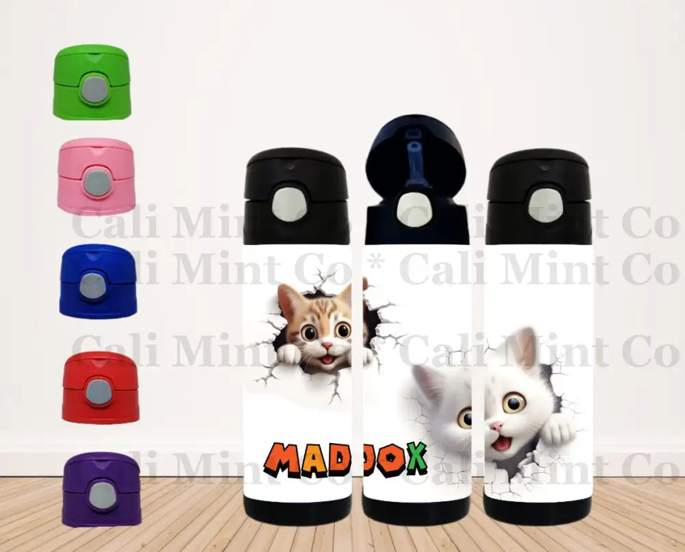 3D Cat Kid Tumbler Tumbler