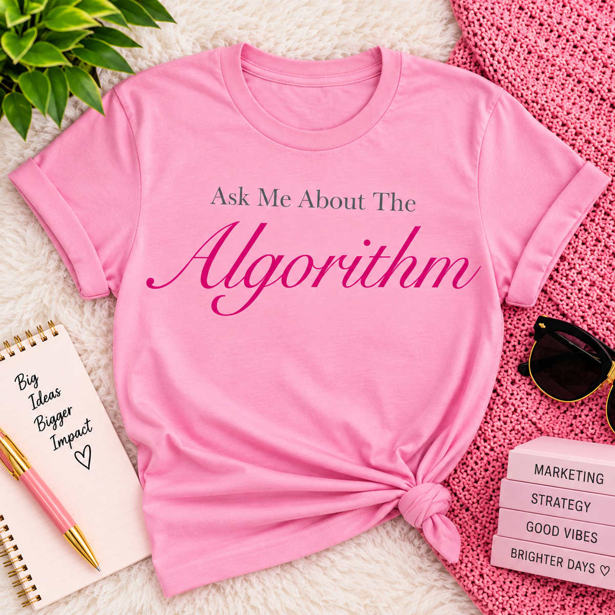 Ask Me About the Algorithm Tee