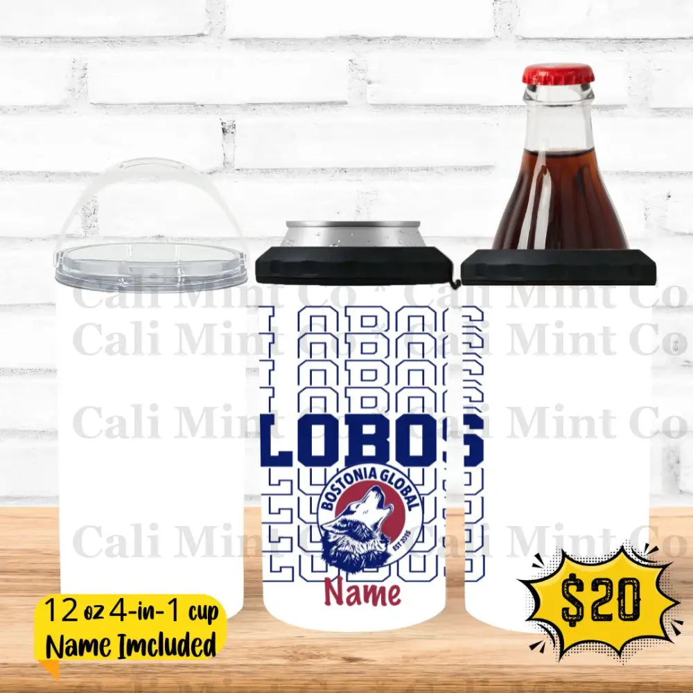 Bostonia 4-In-1 Tumbler- Lobo Drinkware