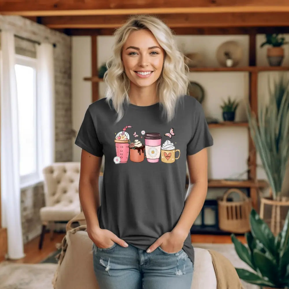 Coffee And Butterfly Shirt