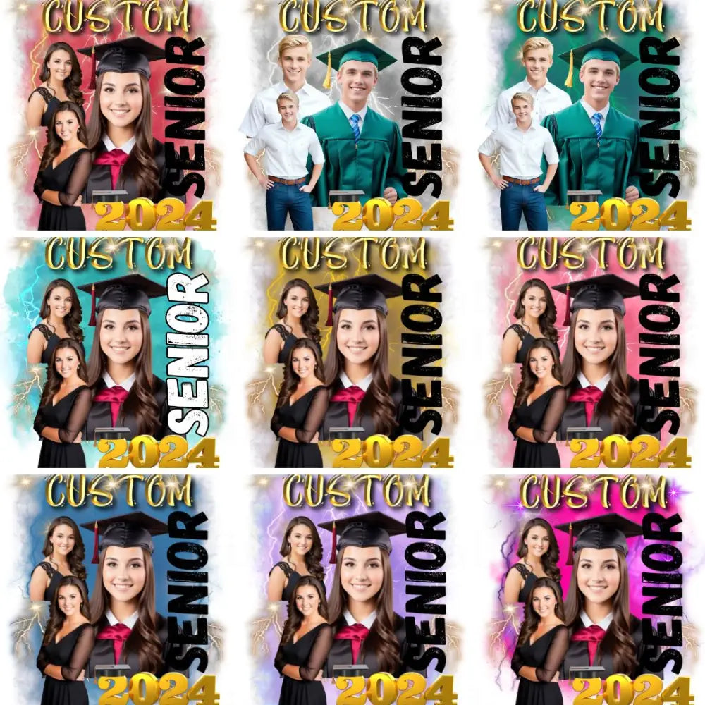 Custom Senior Grad Photo Shirts Shirt
