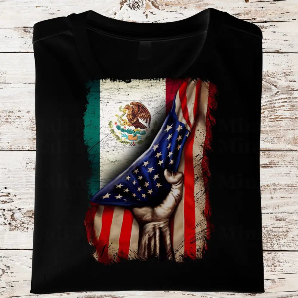 Mexican American Flag Shirt (Hps141)