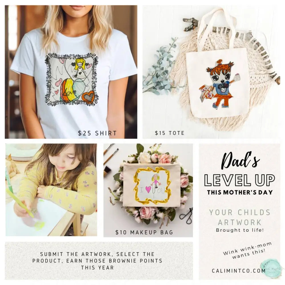 Mother’s Day Child Art Collection Shirt