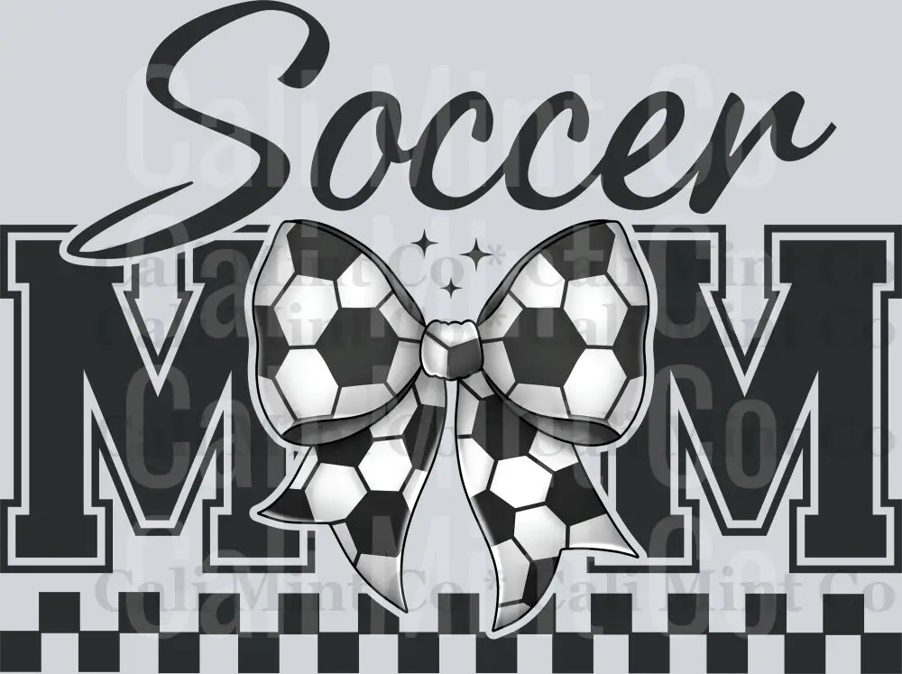 SoccerMama-Bow-Checkered-PNG