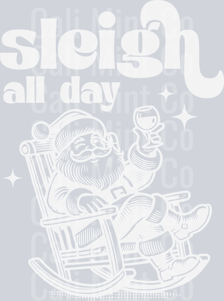 VINTAGE FUNNY SANTA