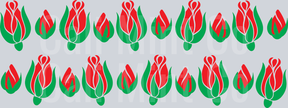 Rose glass can-6