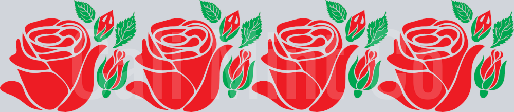 Rose glass can-10