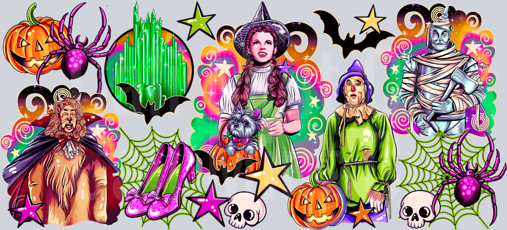 16OZ WRAP HALLLOWEEN