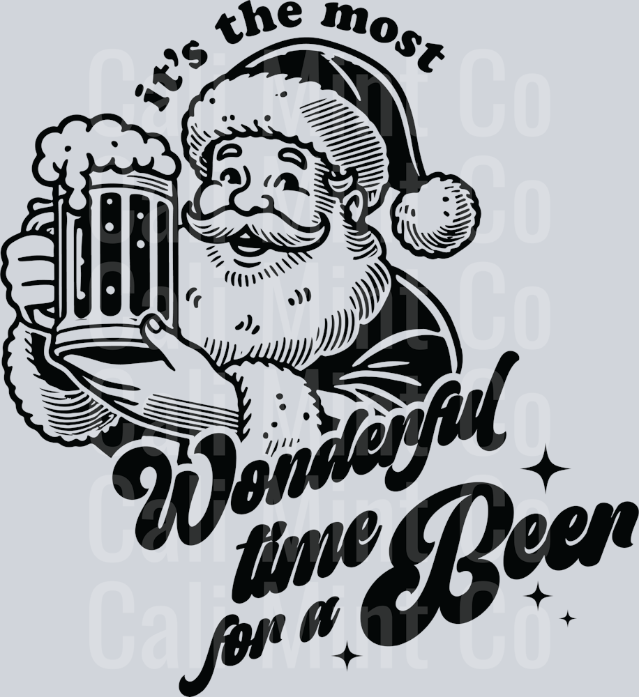 VINTAGE FUNNY SANTA