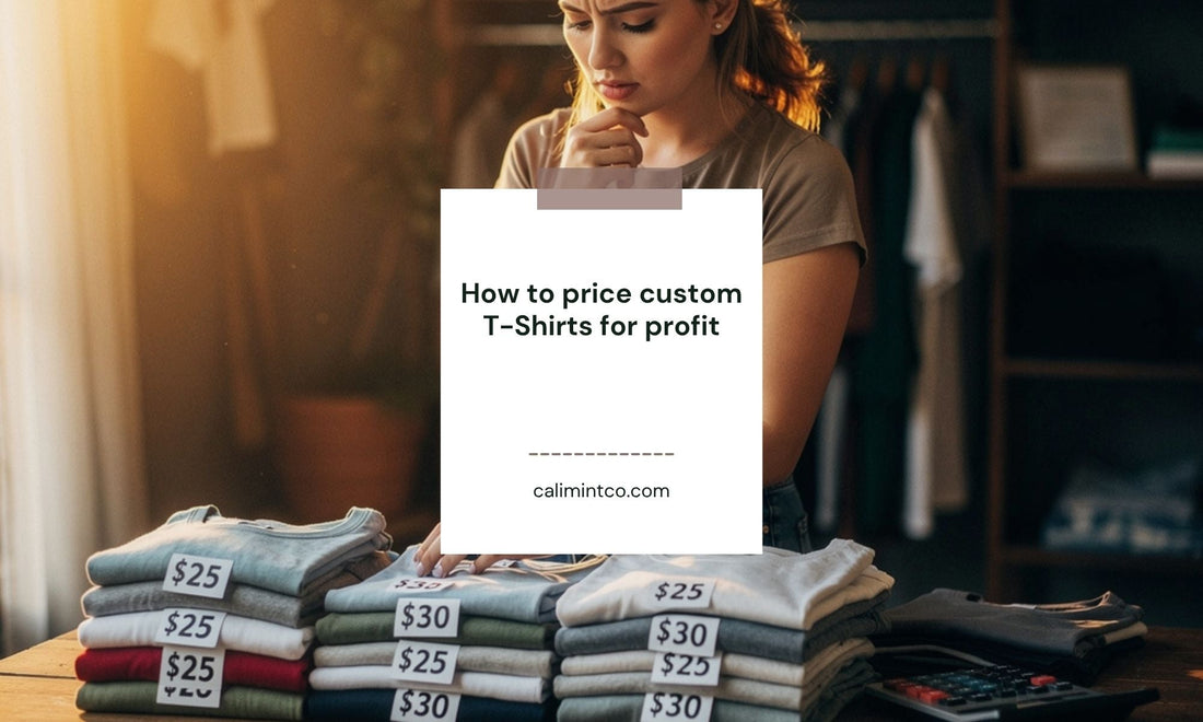 How to Price Custom T-Shirts for Profit