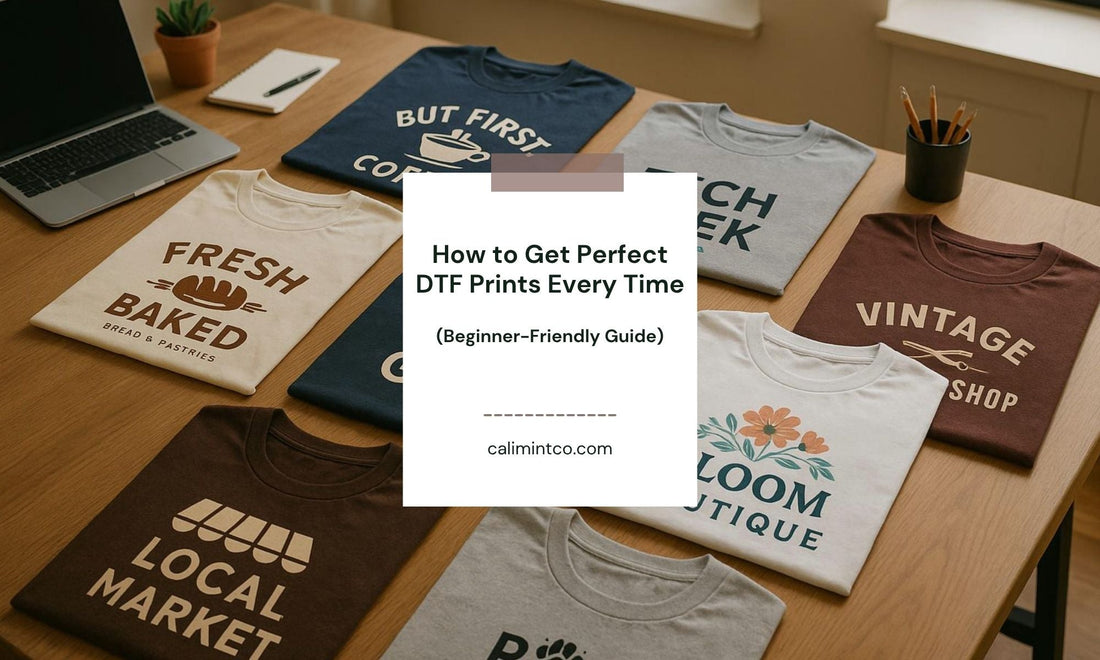 DTF Pressing Guide for Beginners (Perfect Results Every Time with Cali Mint Co Transfers)