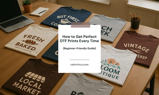 DTF Pressing Guide for Beginners (Perfect Results Every Time with Cali Mint Co Transfers)