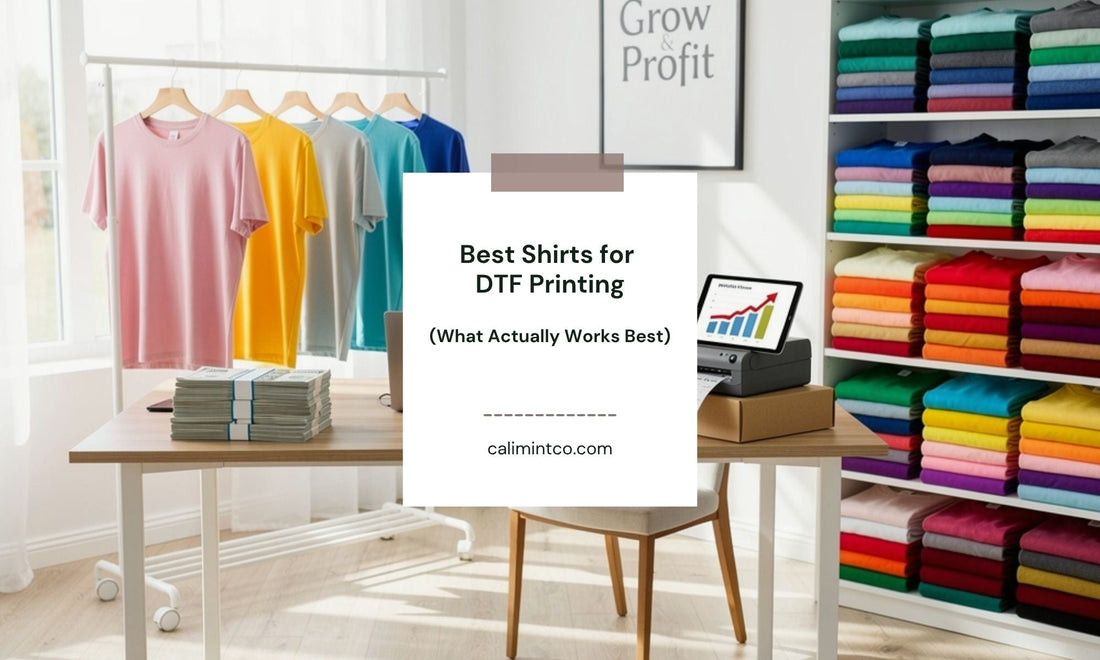 Best Shirts for DTF Printing (What Actually Works Best)