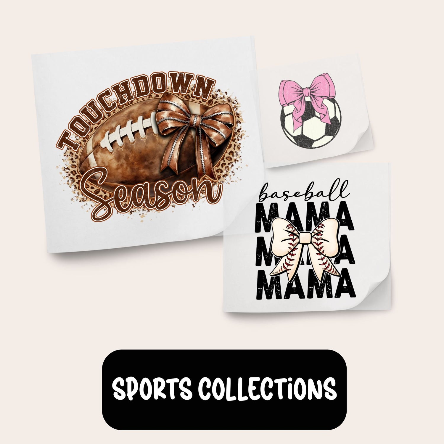 Sports Related Collection DTF Transfers