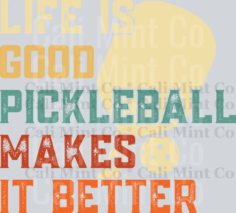 PICKLE BALL TRANSFERS