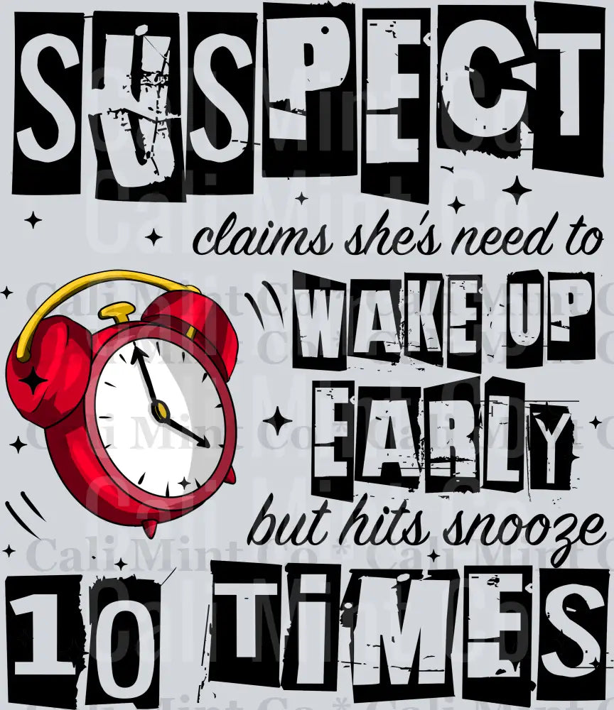 SUSPECT DESIGN TRANSFERS