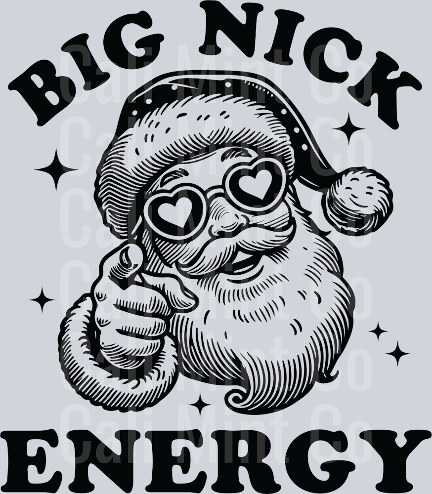 VINTAGE SANTA FUNNY VIBES