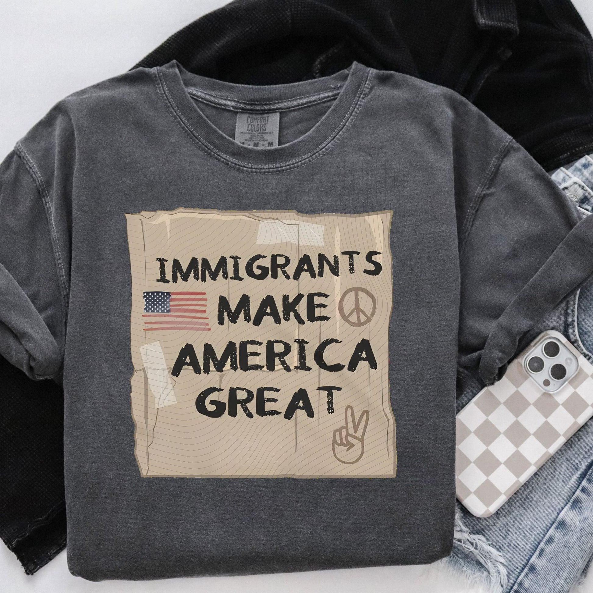 Immigrants Make America Great - Cali Mint Co