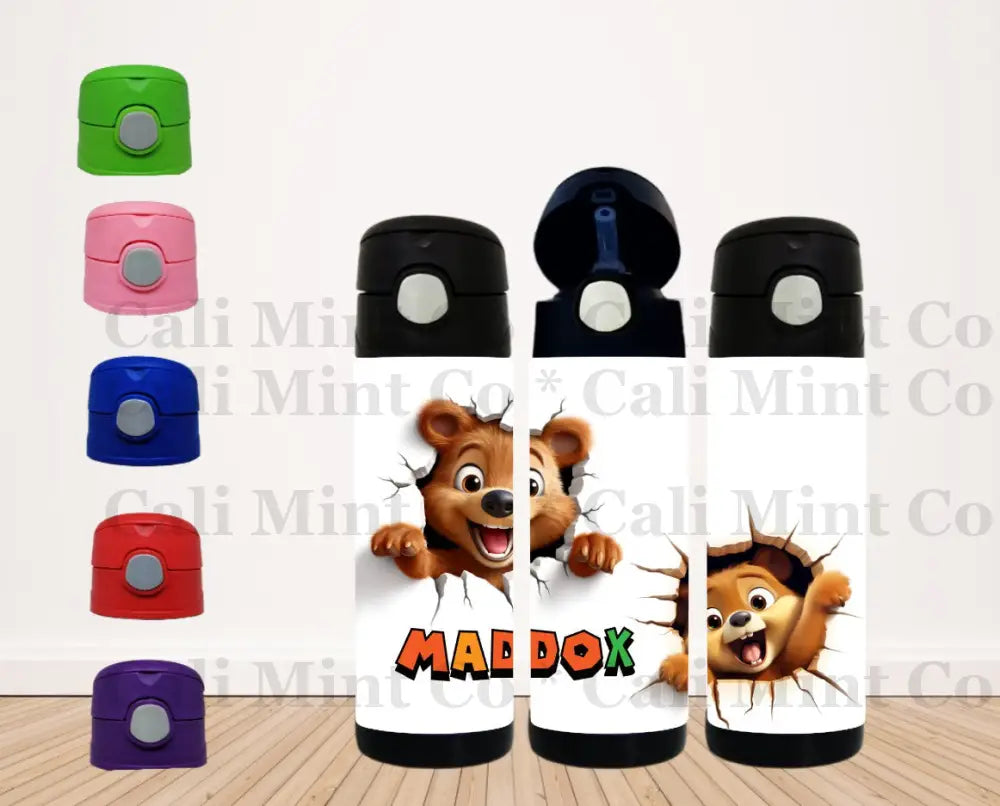 3D Bear Kid Tumbler Tumbler