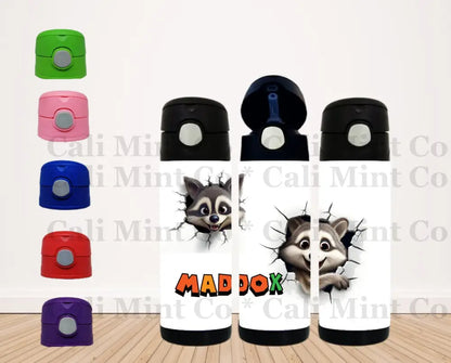 3D Raccoon Kid Tumbler Tumbler