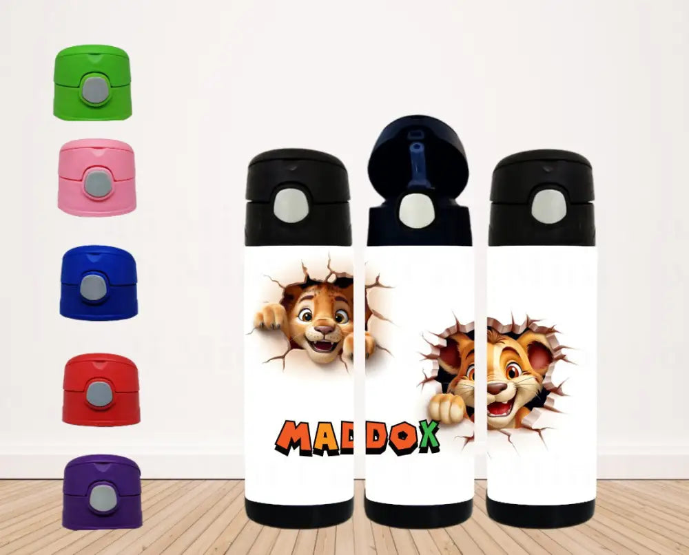3D Tiger Kid Tumbler Tumbler