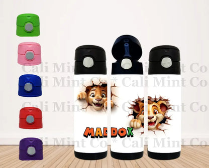 3D Tiger Kid Tumbler Tumbler