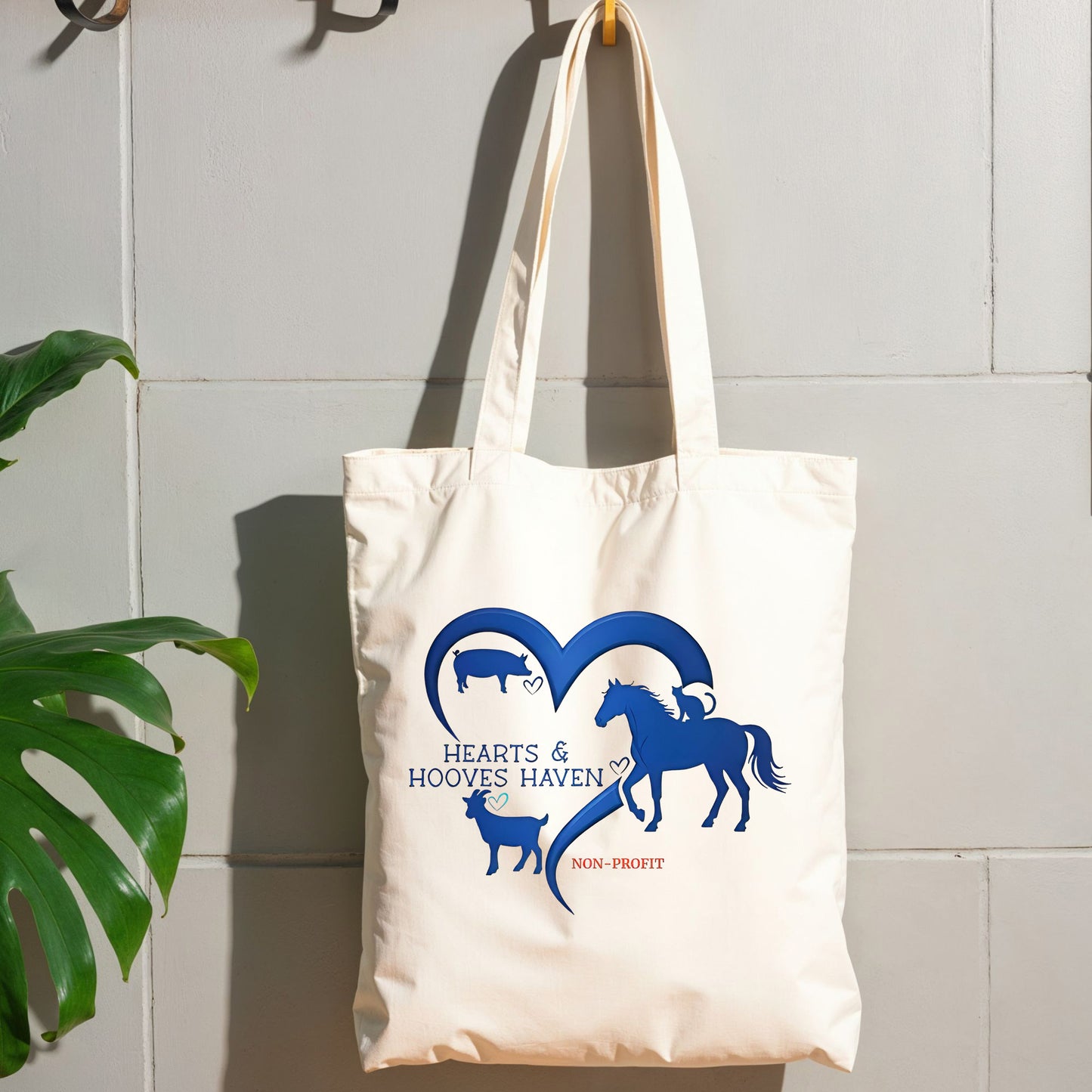 Hearts & Hooves Haven Tote Bag 6