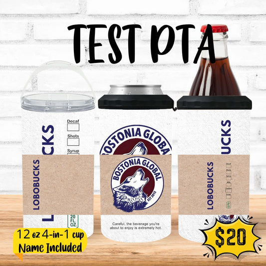 Bostonia 4-in-1 Tumbler-TEST PTA - Cali Mint Co