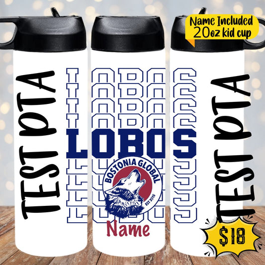 Bostonia KID 20 oz Tumbler TEST PTA - Cali Mint Co
