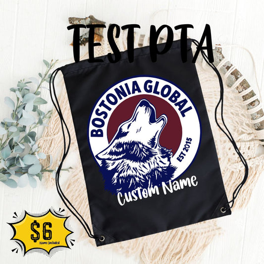 VINYL TOTE DRAWSTRING - TEST PTA - Cali Mint Co