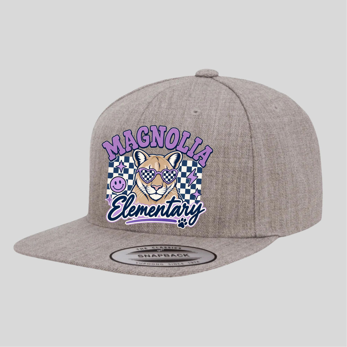 Magnolia Elementary – Mountain Lion Spirit Hats  Multiple styles💜🐾