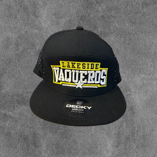 VAQHAT EMBROIDERED -White 7-panel Decky Mesh back