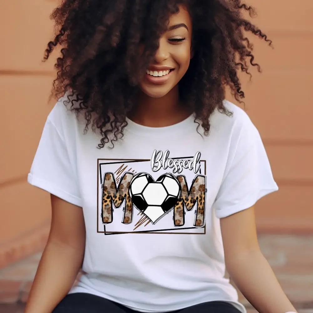 Blessed Soccer Mom Shirt