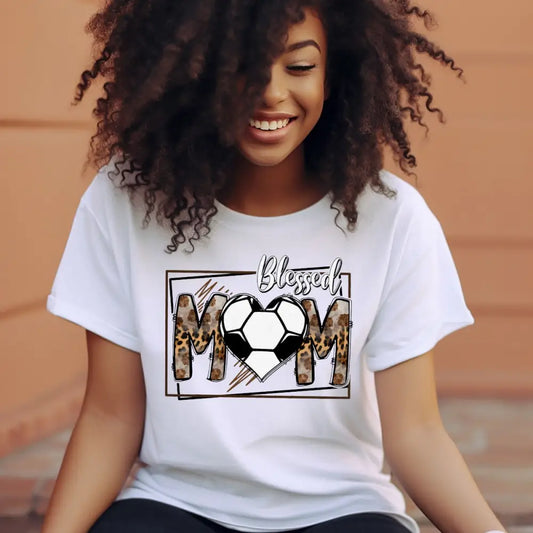 Blessed Soccer Mom Shirt