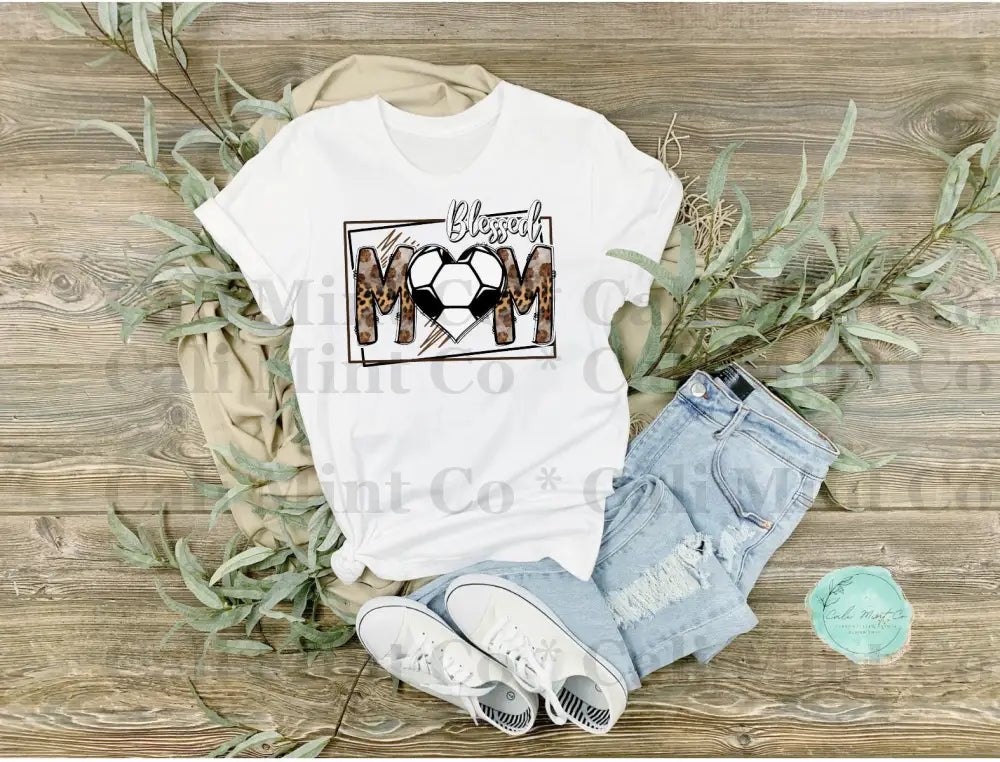 Blessed Soccer Mom Shirt