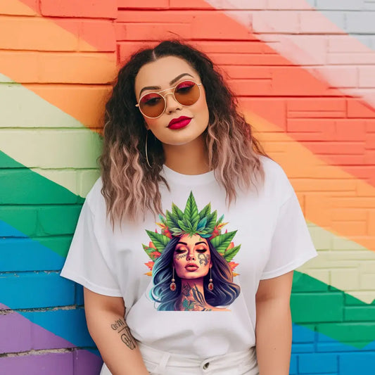 Bold Latina Goddess Inspired Shirt