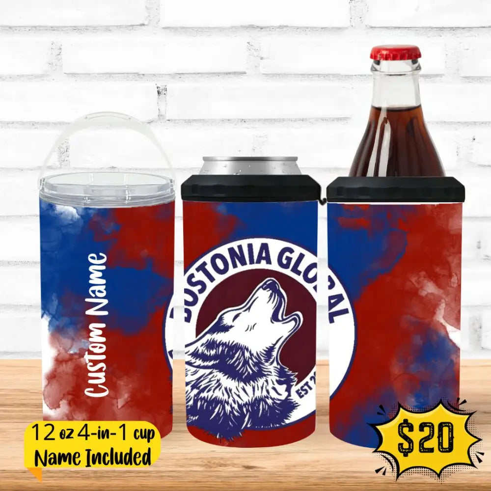 Bostonia 4-In-1 Tumbler- Fog Drinkware