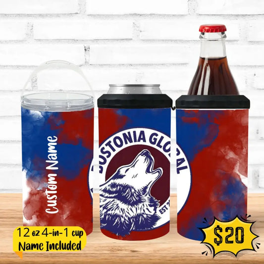 Bostonia 4-In-1 Tumbler- Fog Drinkware