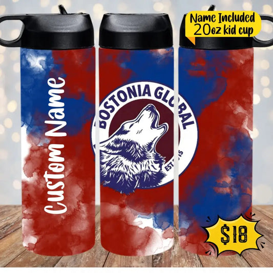 Bostonia Kid 20 Oz Tumbler - Fog Drinkware