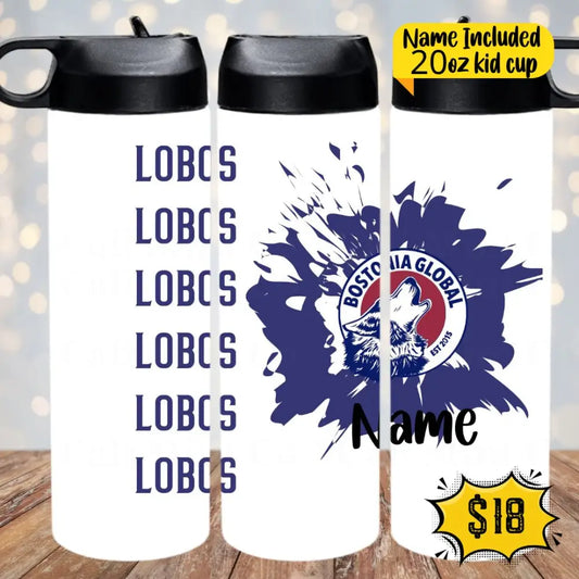 Bostonia Kid 20 Oz Tumbler - Lobo Splash Drinkware
