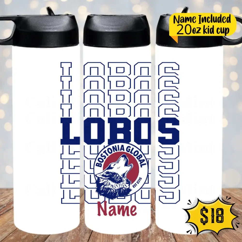 Bostonia Kid 20 Oz Tumbler - Lobos Drinkware
