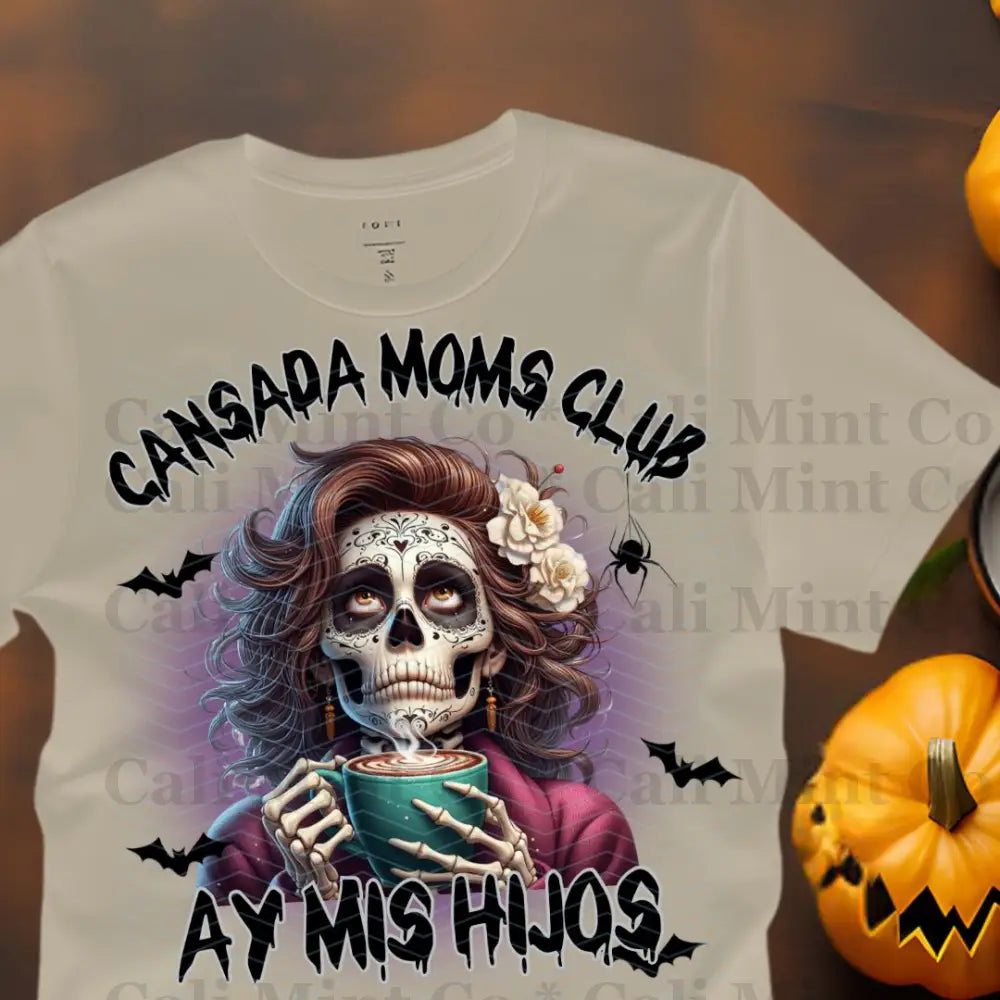 Cansada Moms Club Shirt Style 1