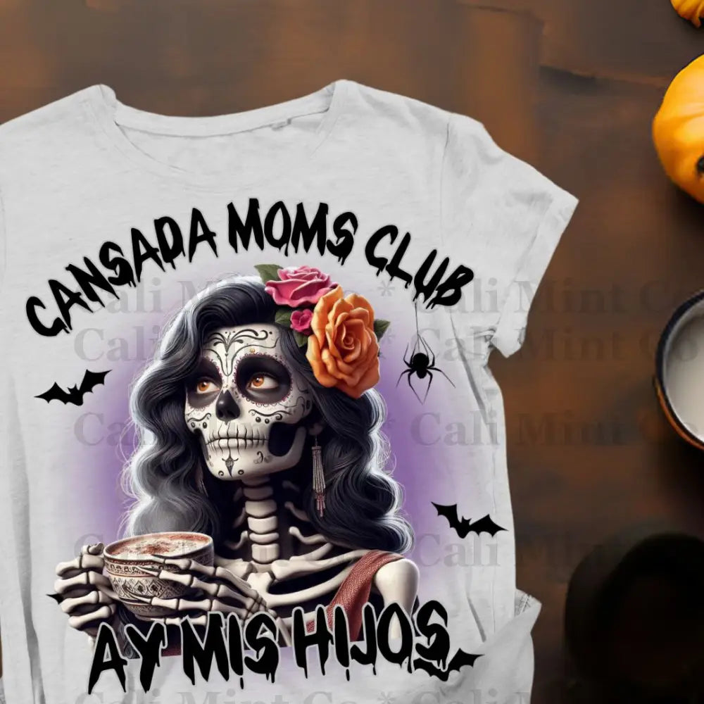 Cansada Moms Club Shirt Style 2