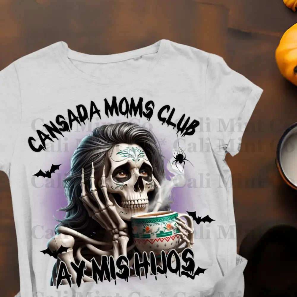 Cansada Moms Club Shirt Style 4