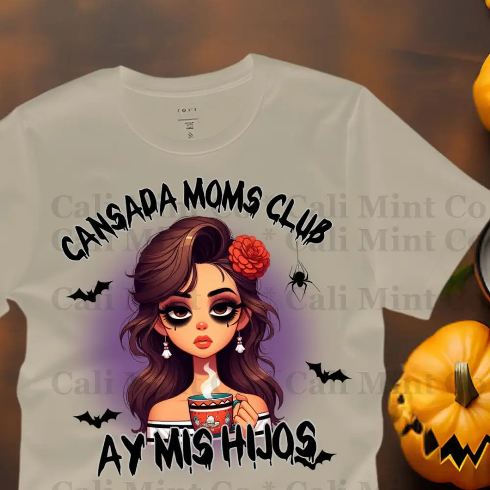 Cansada Moms Club Shirt Style 5