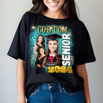 Custom Senior Grad Photo Shirts Shirt