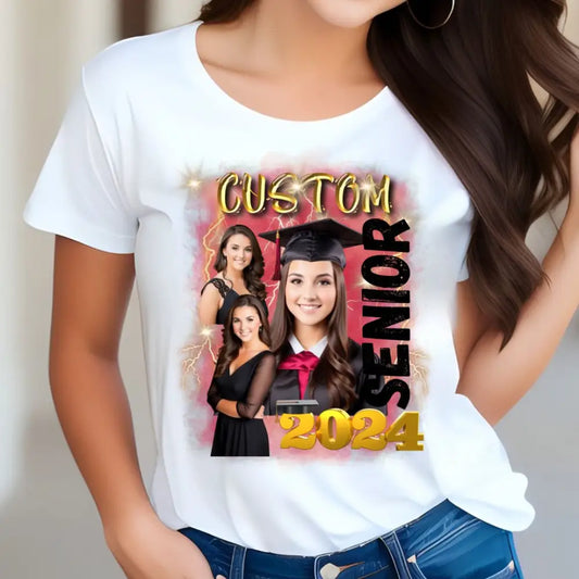 Custom Senior Grad Photo Shirts Shirt