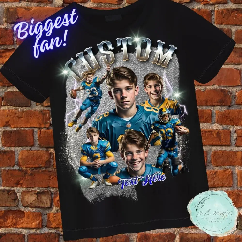 Custom Sports Photo Shirt (Adult & Youth)