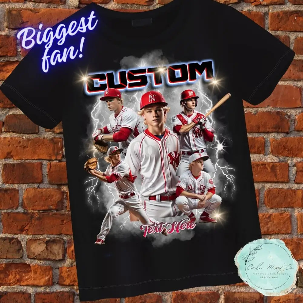 Custom Sports Photo Shirt (Adult & Youth)