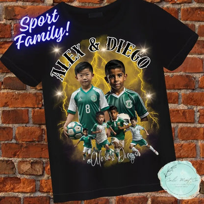 Custom Sports Photo Shirt (Adult & Youth)